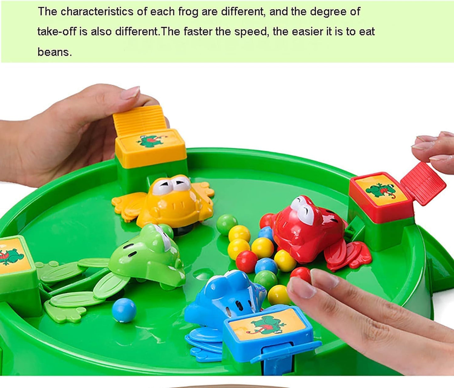 Funnoys Frog Eat Beans multi-player Game | Fast-Paced Action Game for Kids | Hungry Frogs Eat the Beans!