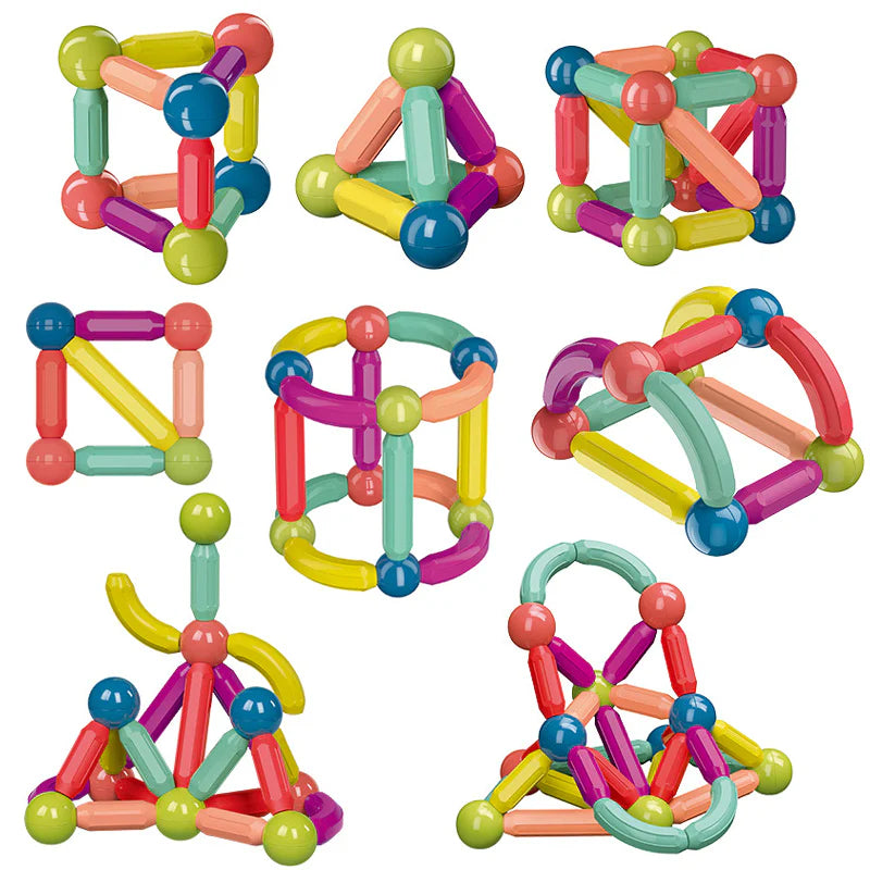 Funnoys Magnetic sticks Building Blocks | Learning, Activity Construction Kit