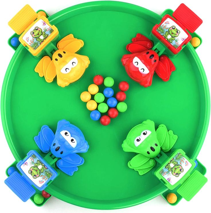 Funnoys Frog Eat Beans multi-player Game | Fast-Paced Action Game for Kids | Hungry Frogs Eat the Beans!